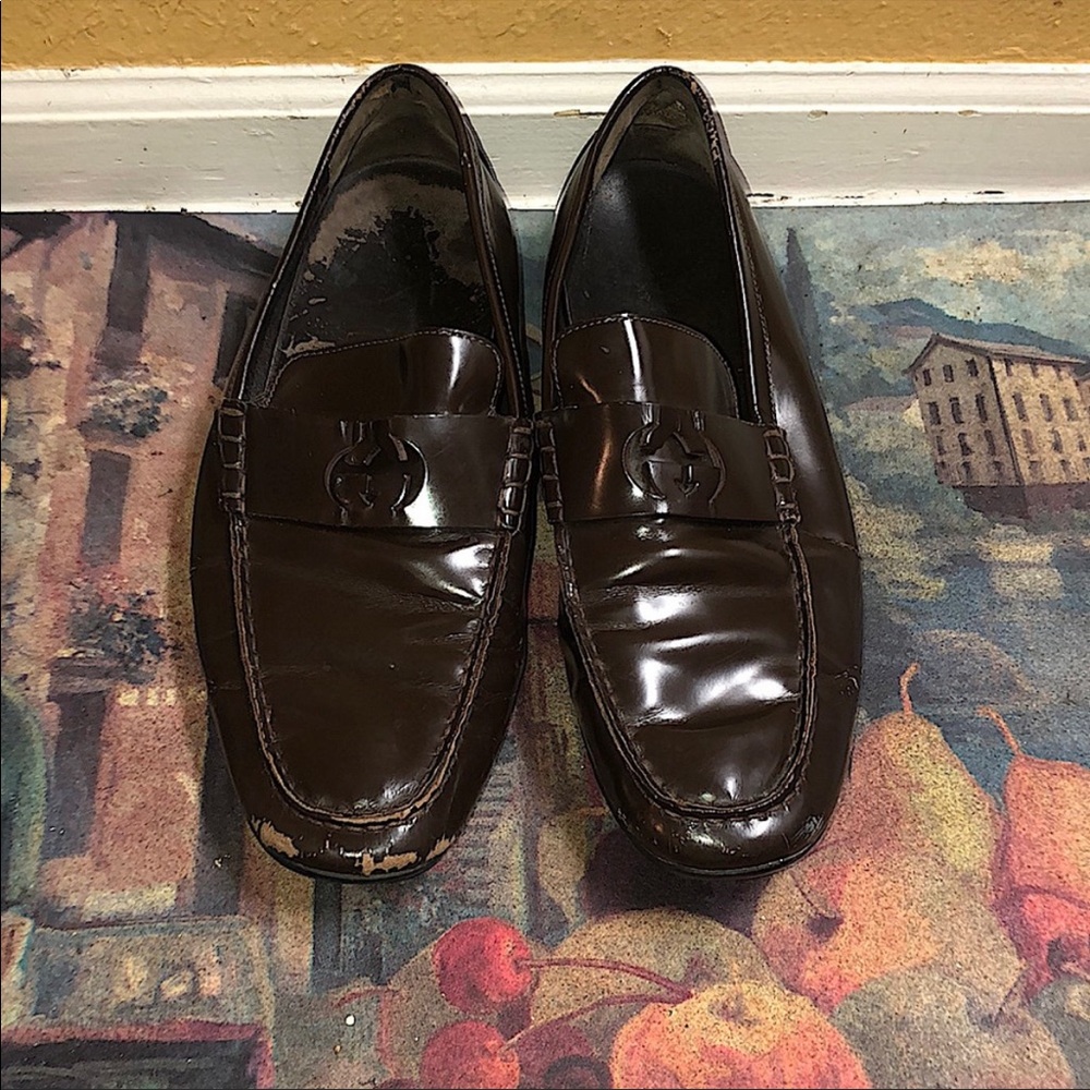 Gucci leather